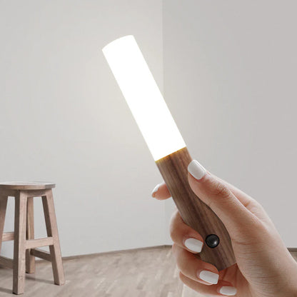 NordicLamp® Lámpara Led Recargable Magnética Tipo Madera